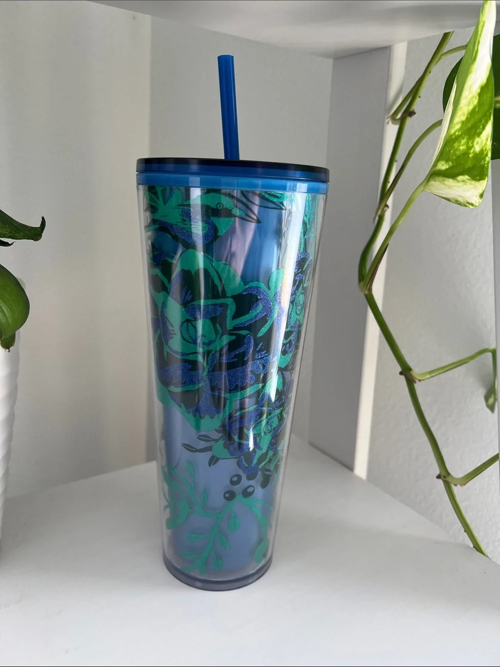 Starbucks woodland floral